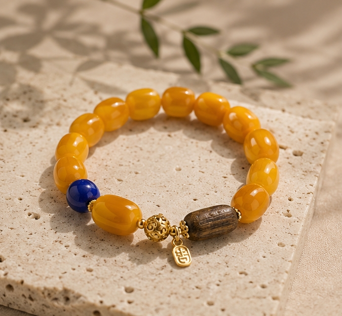 Honey Amber Bracelet